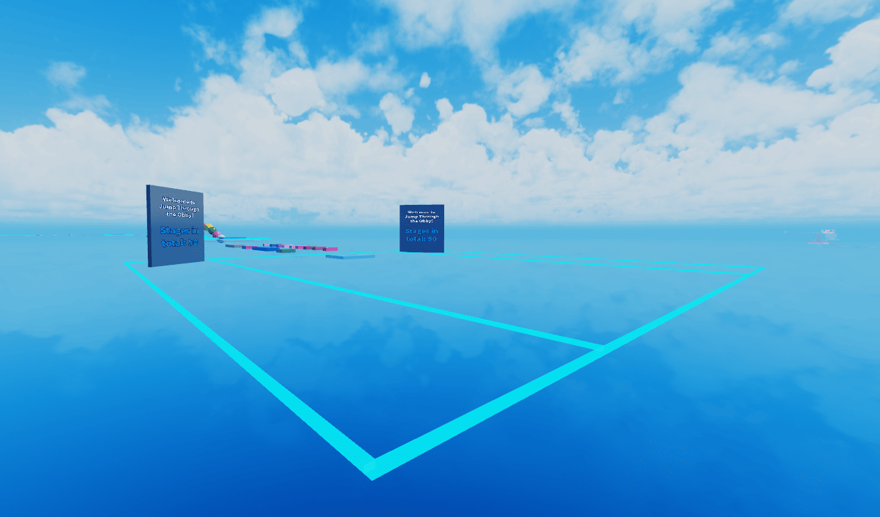 Jump Through The Obby